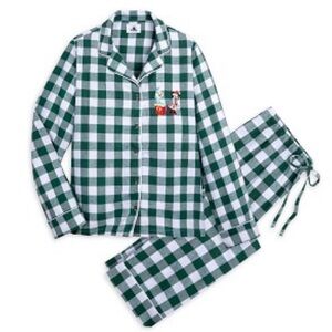 🎄Disney store Minnie Mouse and Daisy Duck holiday pajamas for women size L GUC